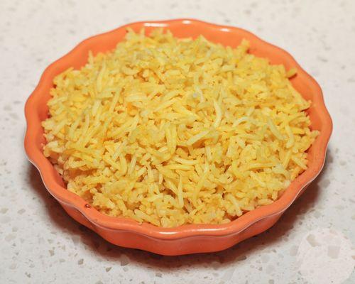 Fiesta Rice (made with Turmeric)