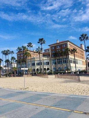 Morning beach walk