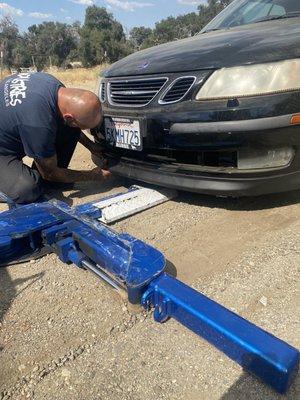 Castaic Towing Damaging my car