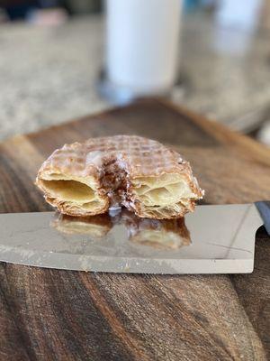 Cross section of cronut