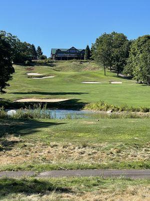 Valley course hole 18