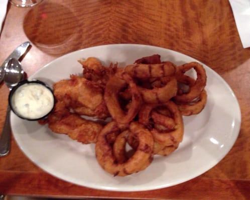 Fish and Onion Rings