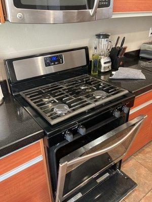 Stove repair