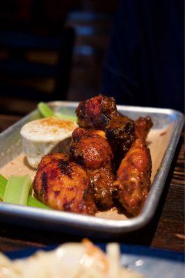 6pc Chicken wings (Jerk Glaze)