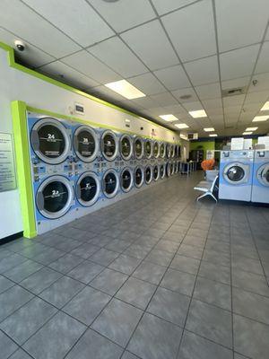 Clean washers and dryers!