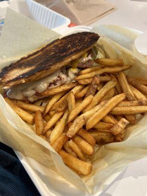 Cuban Sandwich and Fries