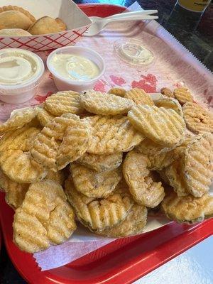 Fried pickles