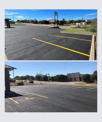 Commercial Asphalt Paving Parking Lot Install