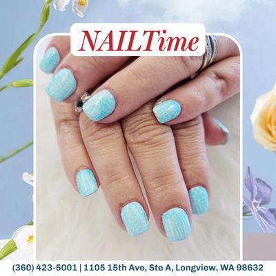 Dive into Summer with Pool-Inspired Nails! Let your nails be a reflection of your summer fun!