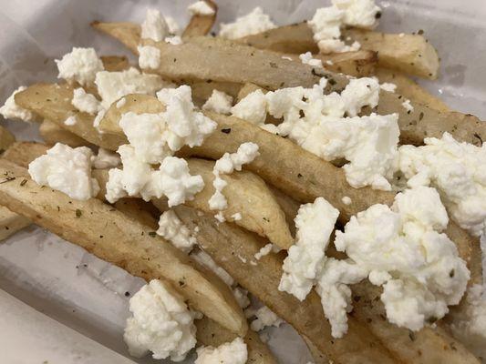 Fresh Fries with Feta