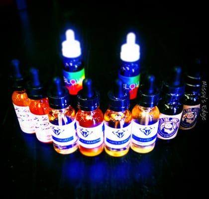 So many Premium juice lines! You have to see for yourself!!!