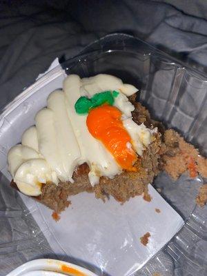 Fresh carrot cake!