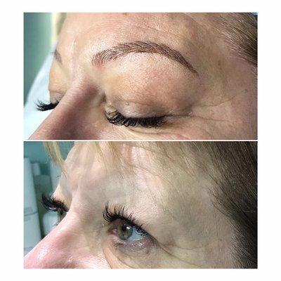 #microbladingeyebrows #semipermanenteybrows #beautifuleyebrows #PhiBrowsArtist