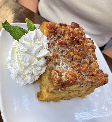 Bourbon bread pudding