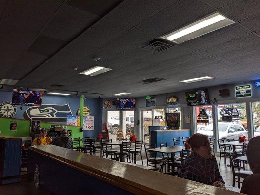 Family dining area.