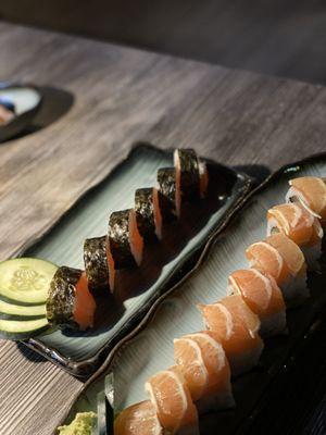 B-Strong and Salmon Roll