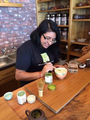 Matcha making