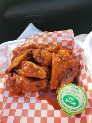 Hot honey garlic 10piece