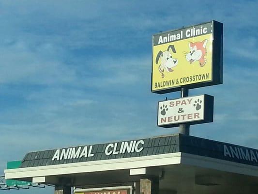 Storefront...spay and neuter your pets as Bob always said!