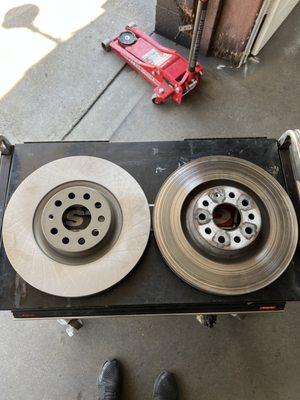 We could also do your brake service.