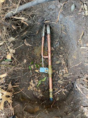 Water main valve