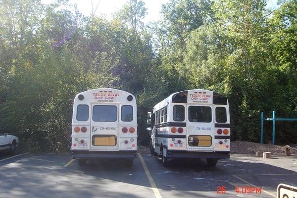 We have two buses and are always planning new field trips for our students to explore the world!