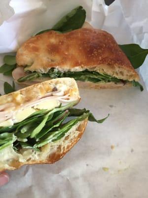 The Sopris Century sandwich - delish!