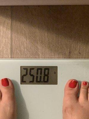 2/28/2020 weight