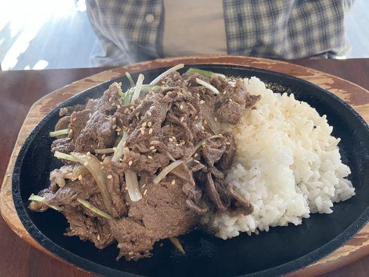 Korean Marinated Beef called Bulgogi