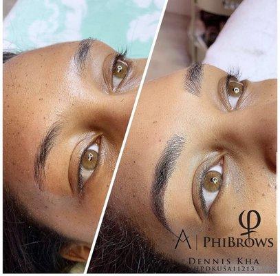 Microblading done by Dennis