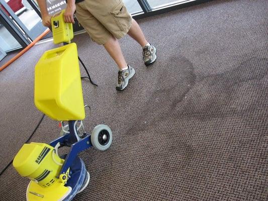 Our commercial carpet care is second to none.