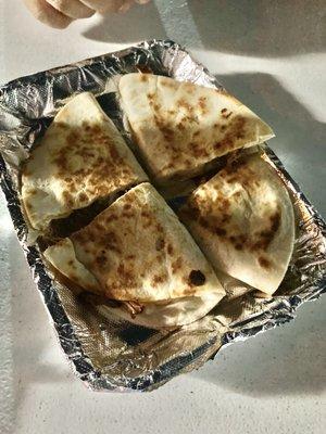 Two quesadillas