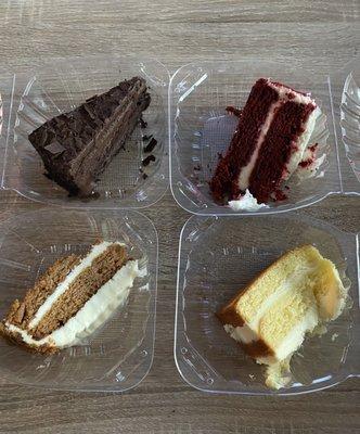 Red Velvet Cake Mad House Carrot Cake Lemon Mascarpone Cake Chocolate Overload