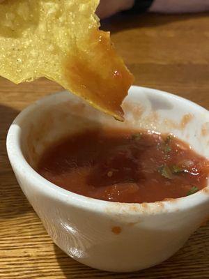 Super thin salsa