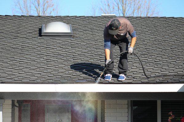 Gutter cleaning