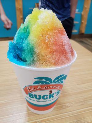 Rainbow  snowcone