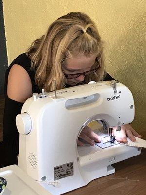 Kids sewing classes