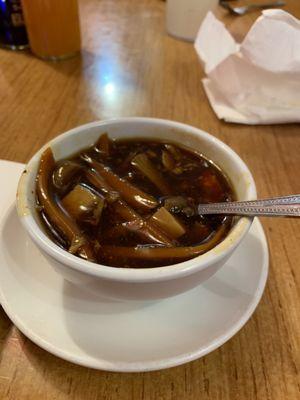 Hot and Sour Soup, it's good and spicy