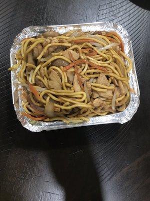 Small chicken Lo mein