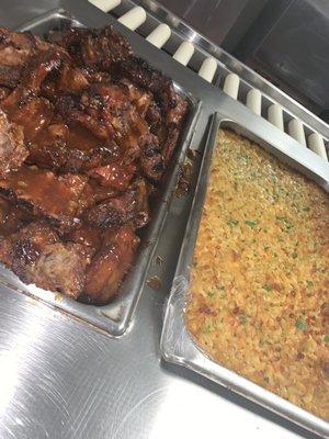 Ribs, baked Mac