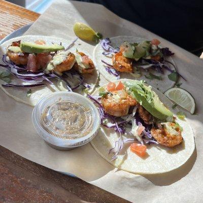 Shrimp Tacos - 3 Tacos