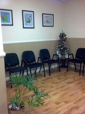 Simple but clean waiting room