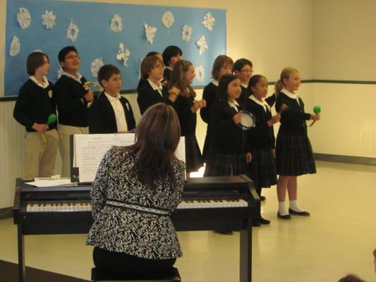 Music, Art, and Spanish are staples of the Hilldale curriculum.