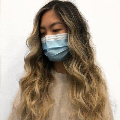 Beige balayage by Amber