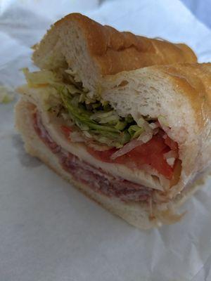 Prosciutto sub.