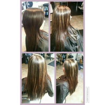 Before and after highlights