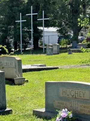 Overview of cemetery!