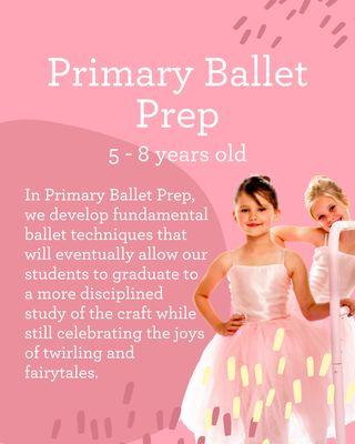 Primary Ballet Prep Class