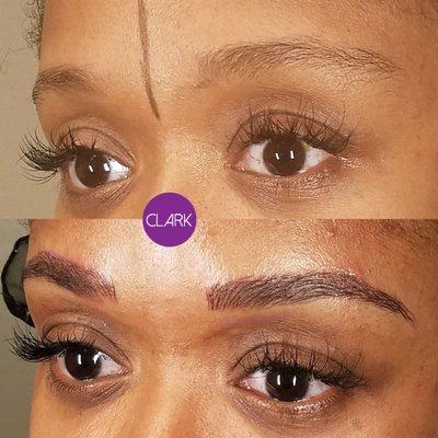 Eyebrow Microblading in Pearland by Clark Beauty