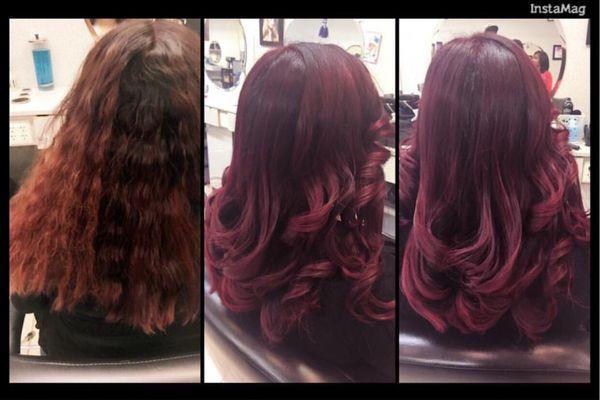 Beautiful red color !! Call today for your appointments!